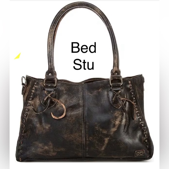 Bed Stu Bags Bed Stu Rockaway Handbag New With Tags In Destress